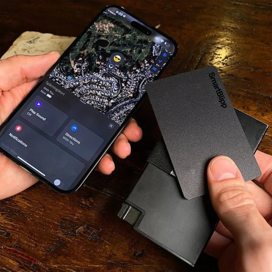 SmartCard® – Spårningskort för iPhone & Android