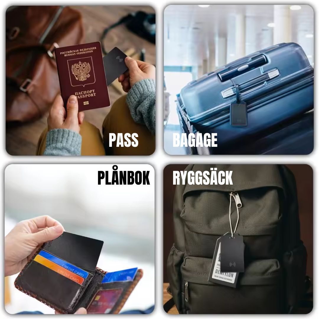 SmartCard® – Spårningskort för iPhone & Android