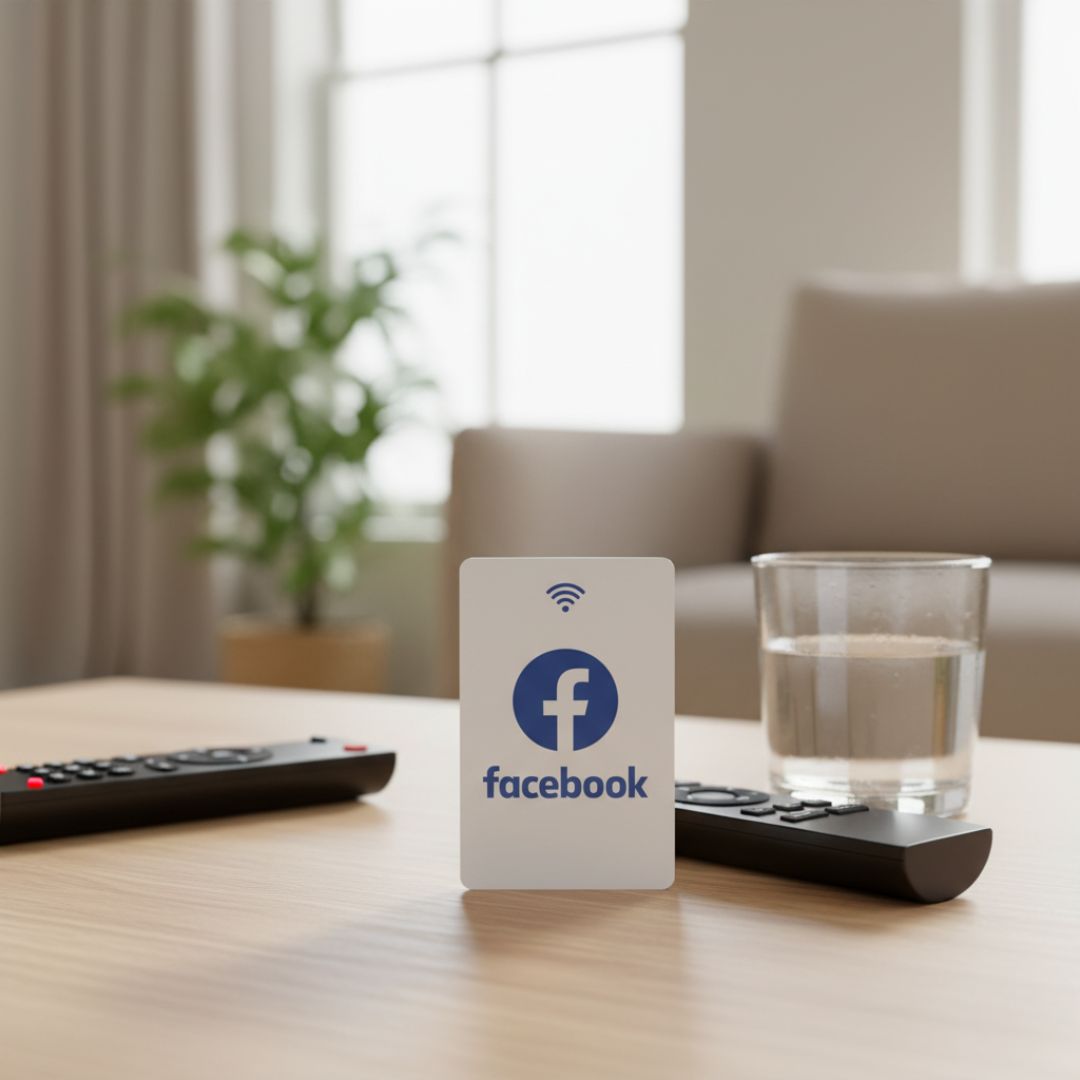 Facebook NFC kort