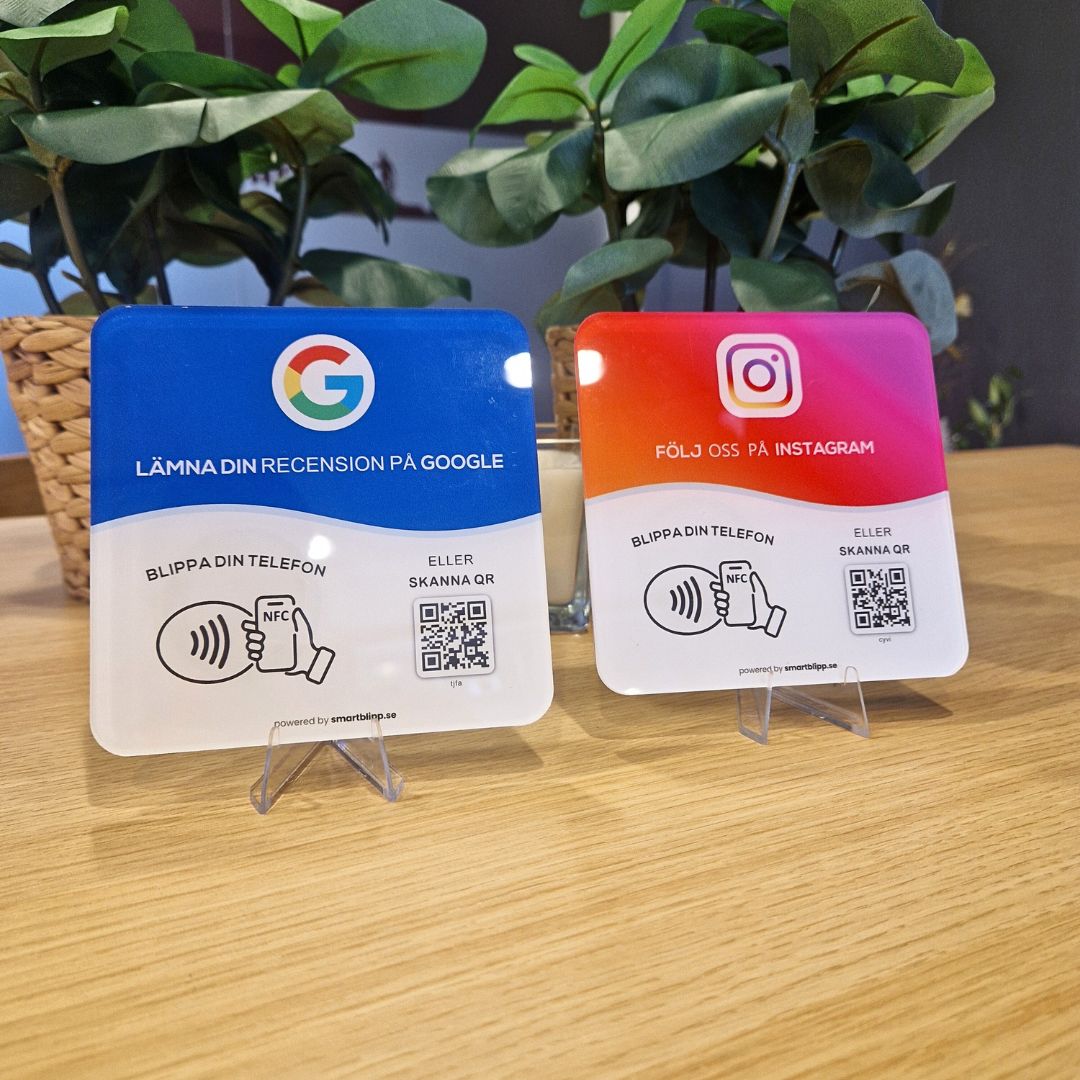 Google + Instagram-pakke – 20 % rabatt!