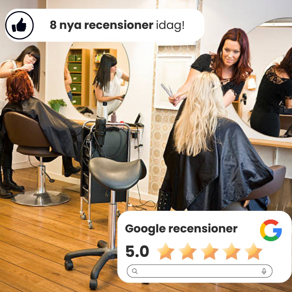 Google recensionsskylt NFC QR-kod produkt