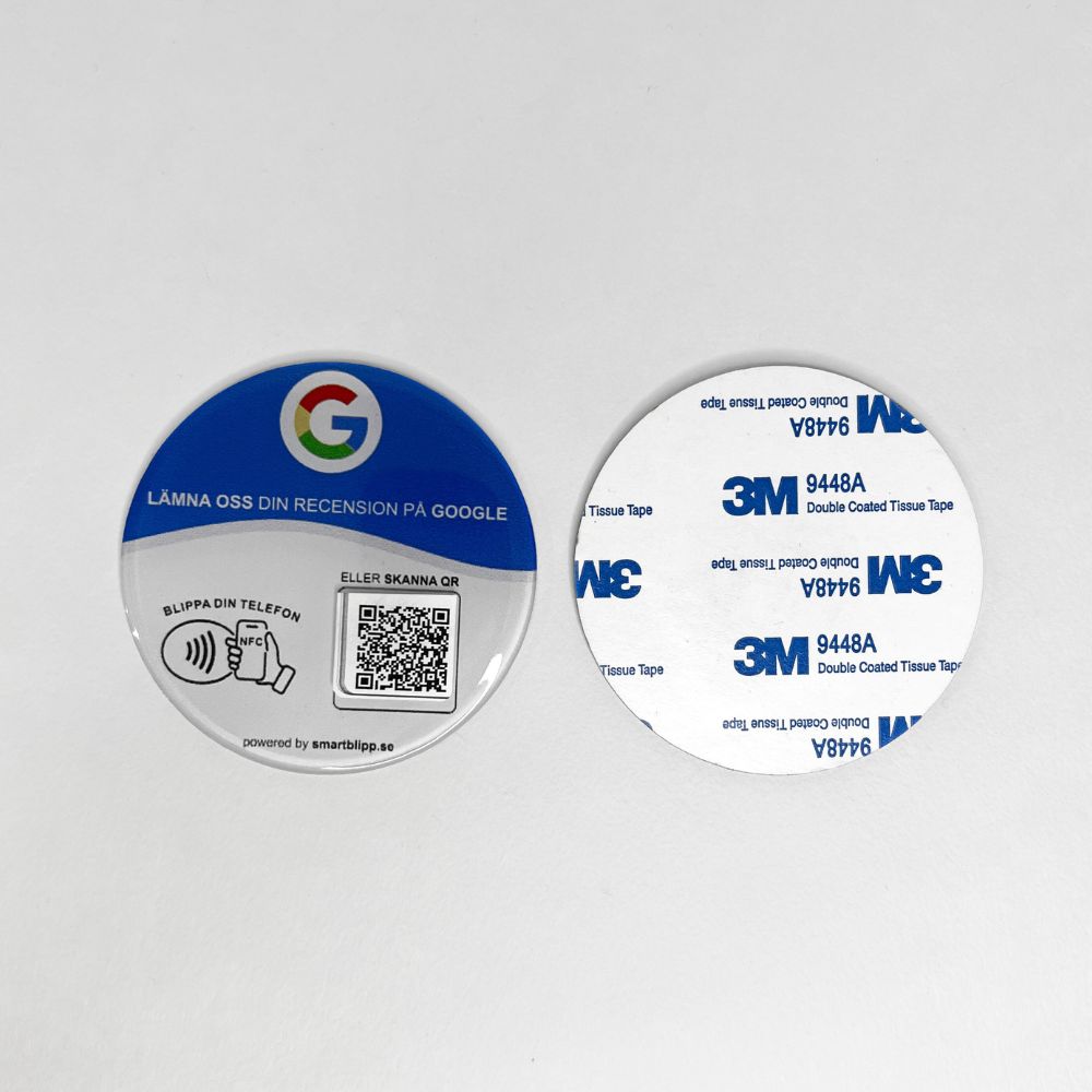 Google NFC Klistermärke