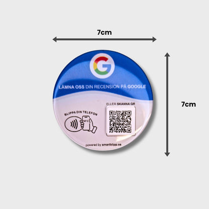 Google NFC Klistermärke