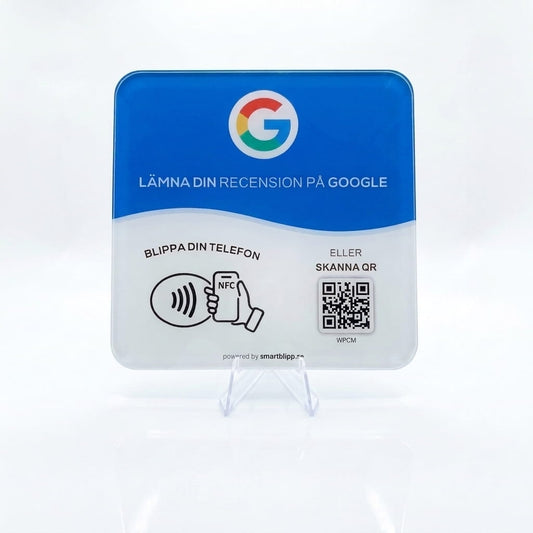 Google Recensionsskylt – Blippa & få fler recensioner direkt - SmartBlipp