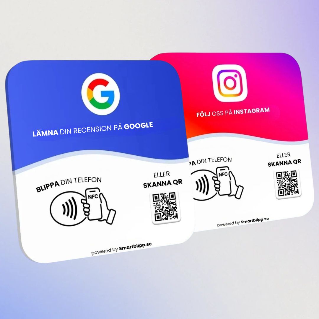 Google + Instagram-pakke – 20 % rabatt!