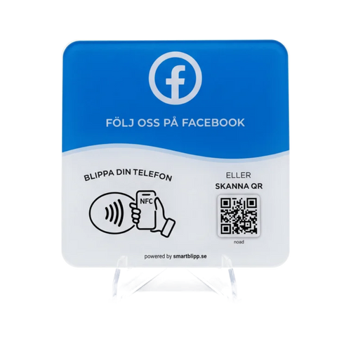 Facebook-skylt